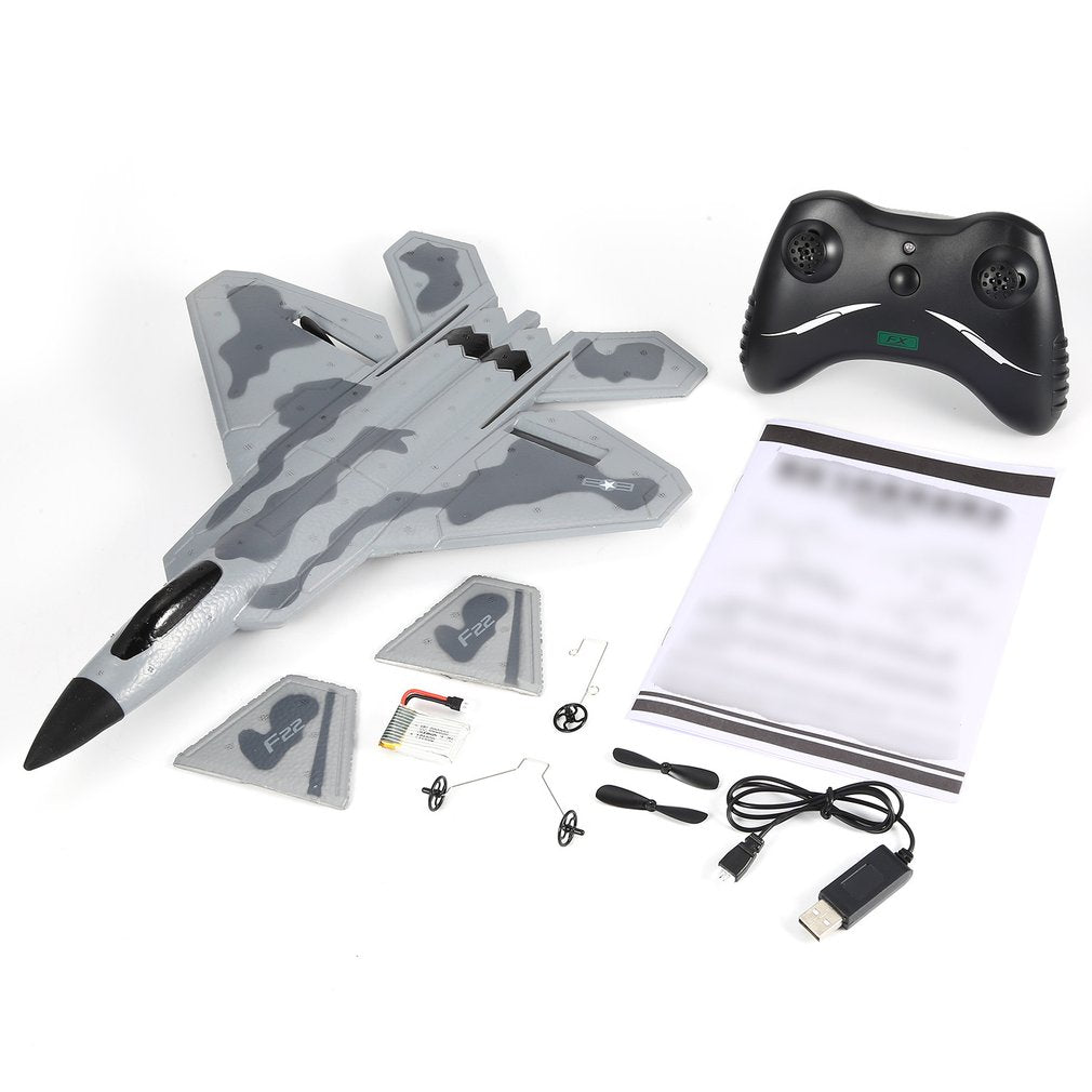 Super RC F-22 Raptor Jet Remote Control Aircraft