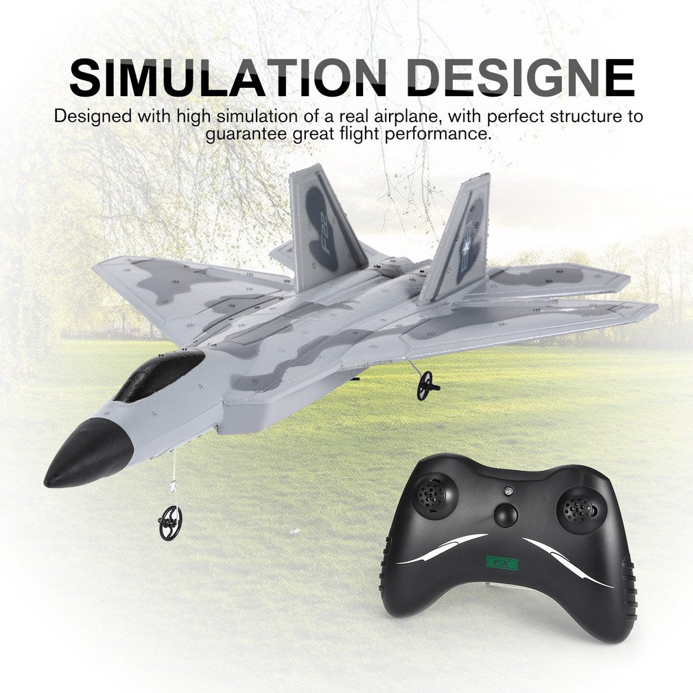 Super RC F-22 Raptor Jet Remote Control Aircraft