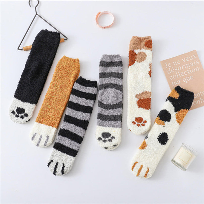 New Premium™ Winter Warm Cat Claws Socks