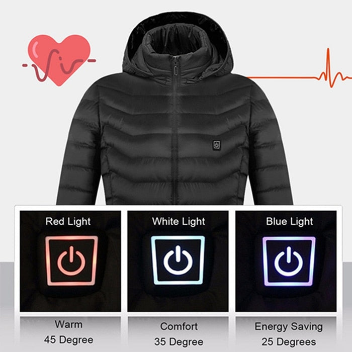 Full Sleeve Smart Heated Jacket